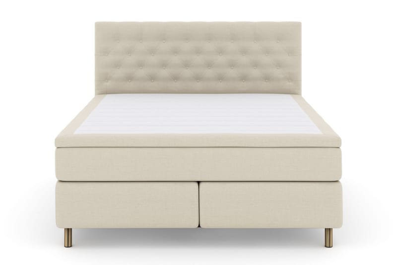 Komplett Sengepakke Choice No 4 180x200 Fast/Medium - Beige|Kobberben - Møbler - Senger - Kontinentalsenger