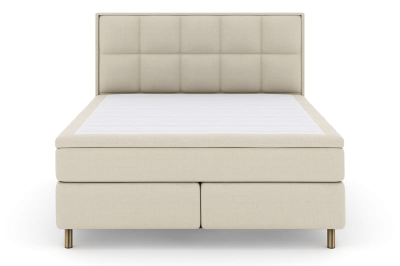 Komplett Sengepakke Choice No 4 180x200 Medium - Beige|Kobberben - Møbler - Senger - Kontinentalsenger