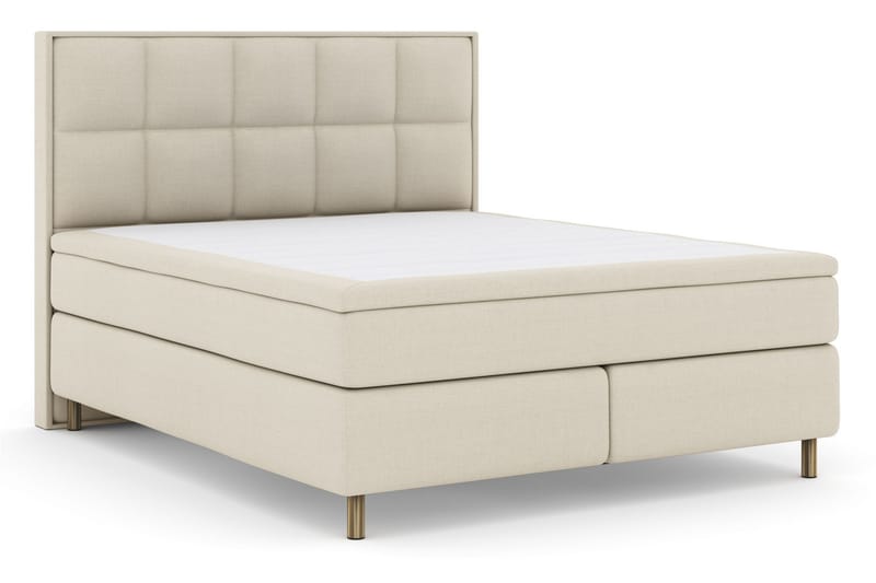 Komplett Sengepakke Choice No 4 180x200 Medium - Beige|Kobberben - Møbler - Senger - Kontinentalsenger