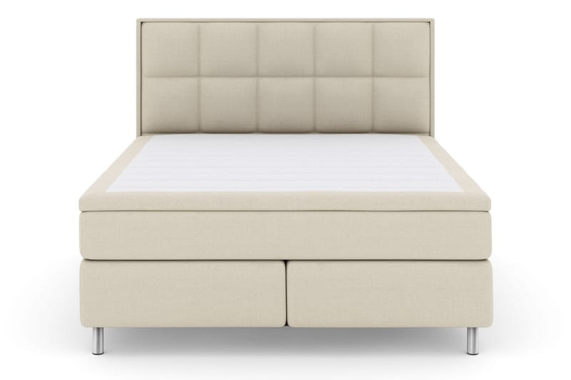 Komplett Sengepakke Choice No 4 180x200 Medium - Beige|Metallben - Møbler - Senger - Kontinentalsenger