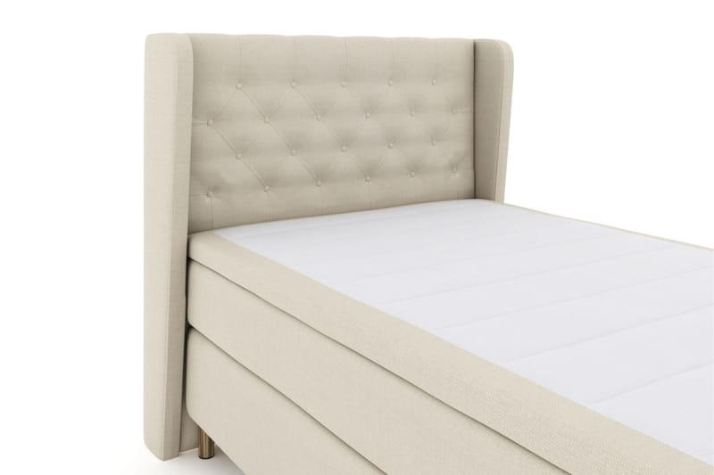 Komplett Sengepakke Choice No 5 120x200 Fast Lateks - Beige|Kobberben - Møbler - Senger - Kontinentalsenger