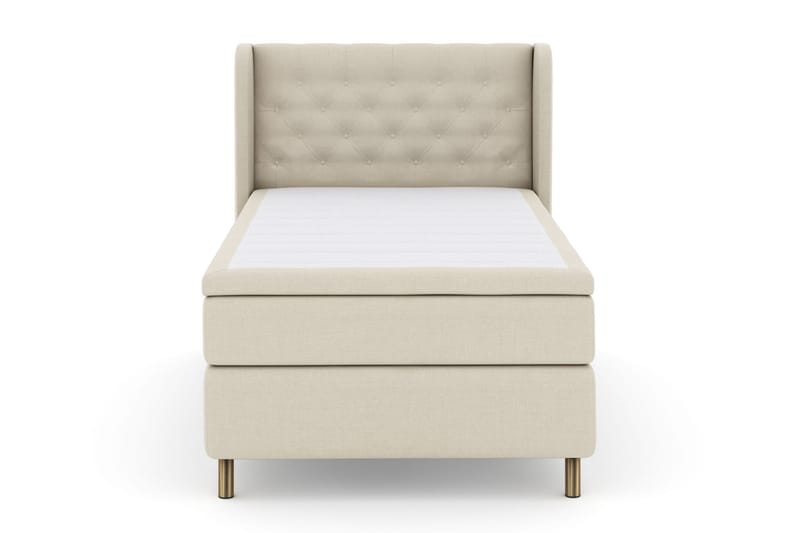 Komplett Sengepakke Choice No 5 120x200 Fast Lateks - Beige|Kobberben - Møbler - Senger - Kontinentalsenger