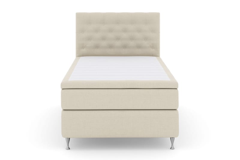 Komplett Sengepakke Choice No 5 120x200 Fast Lateks - Beige|Sølvben - Møbler - Senger - Kontinentalsenger