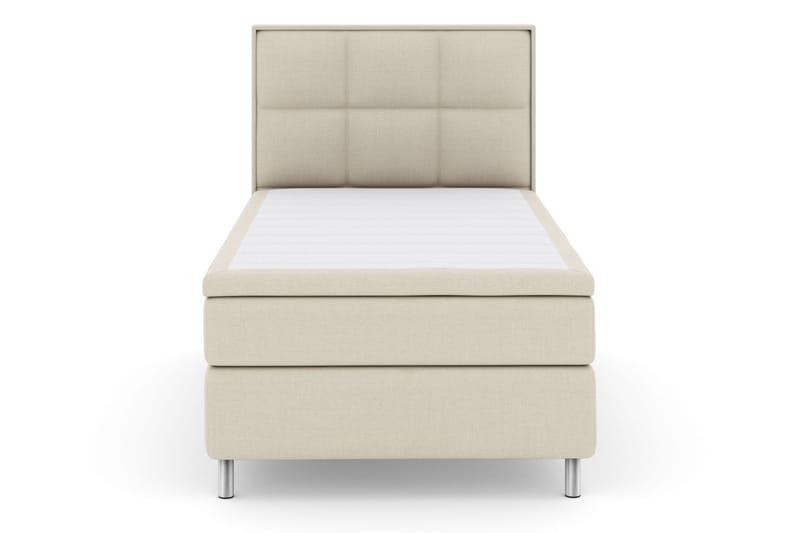 Komplett Sengepakke Choice No 5 120x200 Medium Lateks - Beige|Metallben - Møbler - Senger - Kontinentalsenger