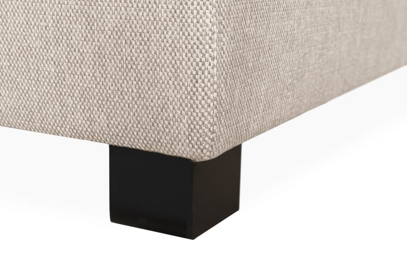 Komplett Sengepakke Langham 210x210 cm Beige - Beige - Møbler - Senger - Kontinentalsenger