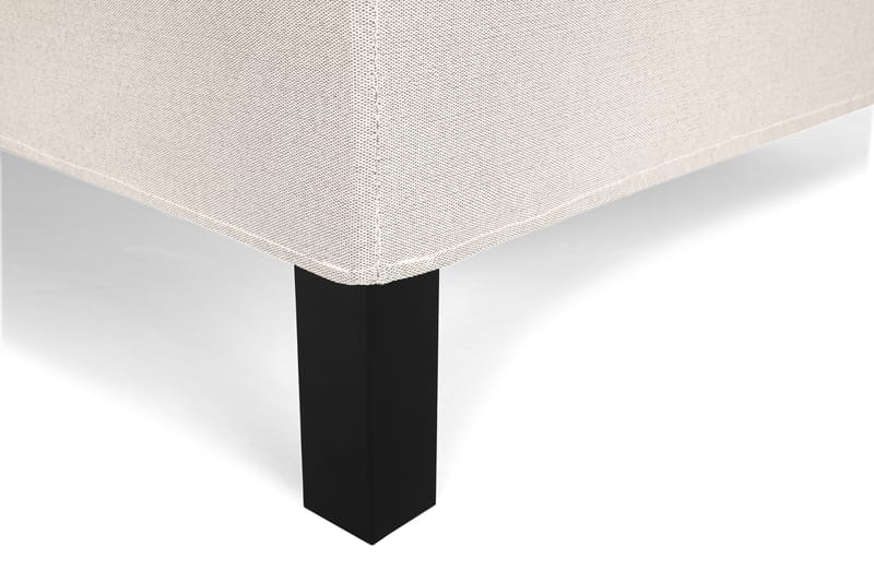 Komplett Sengepakke Olivia 120x200 Diamant Sengegavl Beige - Skum Nakkepute Stor - Møbler - Senger - Kontinentalsenger