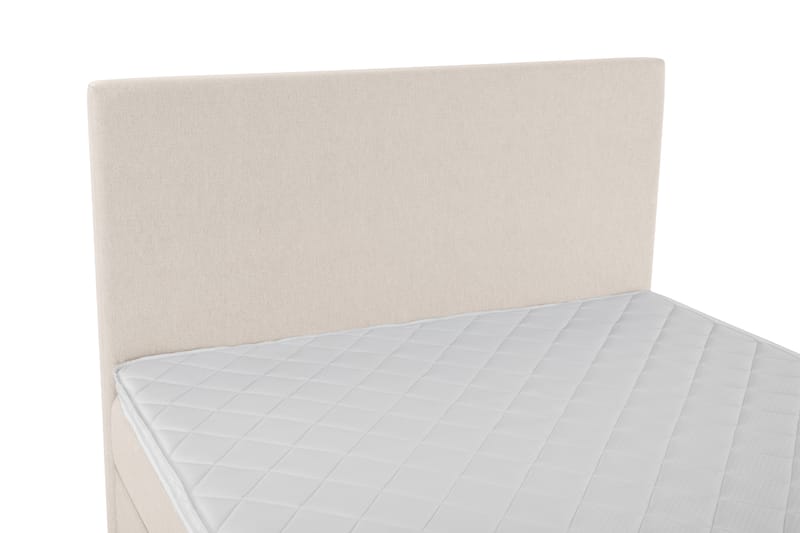 Komplett Sengepakke Olivia 120x200 Glatt Sengegavl Beige - Skum - Møbler - Senger - Kontinentalsenger