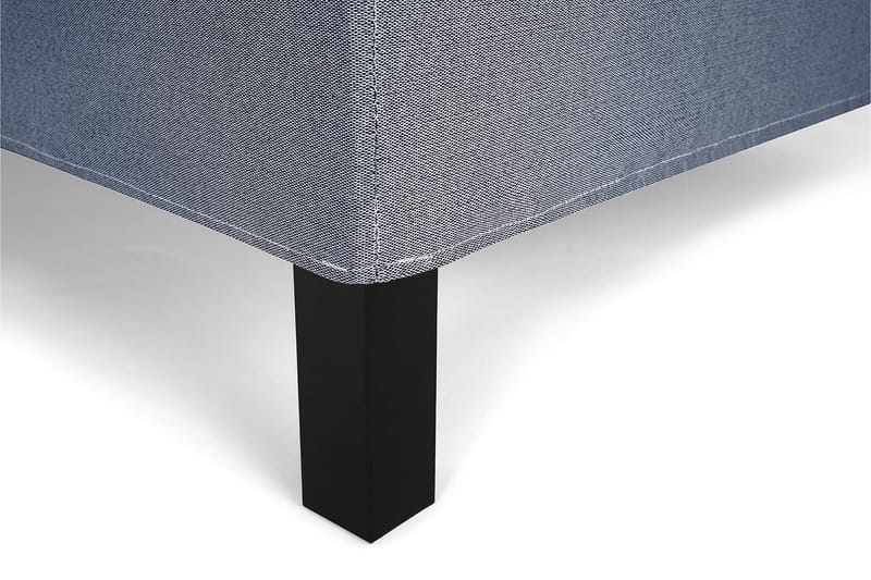 Komplett Sengepakke Olivia 160x200 Diamant Sengegavl Mørkebl - Polyeter Nakkepute Stor - Møbler - Senger - Kontinentalsenger