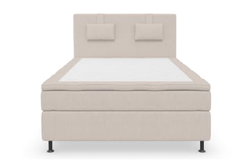 Komplett Sengepakke Roma Lyx 140 cm Beige/Sølvben