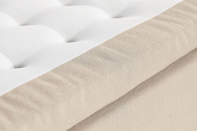 Kontinentalseng Kakichi Boucle 120x200 - Beige - Møbler - Senger - Kontinentalsenger