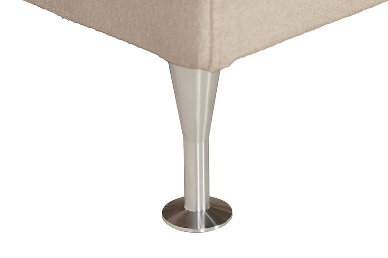 Kontinentalseng Kakichi Boucle 120x200 - Beige - Møbler - Senger - Kontinentalsenger