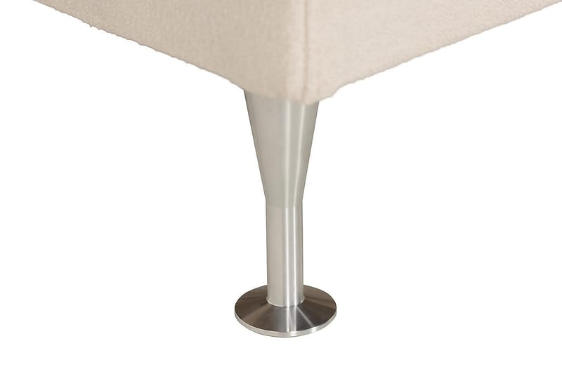 Kontinentalseng Kakichi Boucle 120x200 - Lysebeige - Møbler - Senger - Kontinentalsenger