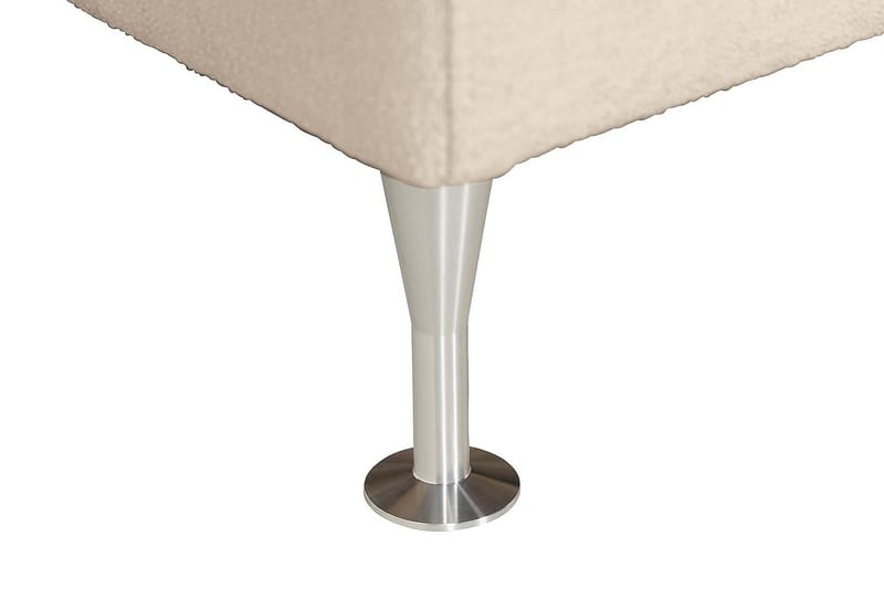 Kontinentalseng Kakichi Boucle 160x200 - Beige - Møbler - Senger - Kontinentalsenger