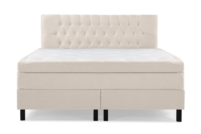 Kontinentalseng Olivia 180x200 Lateks - Beige - Møbler - Senger - Kontinentalsenger