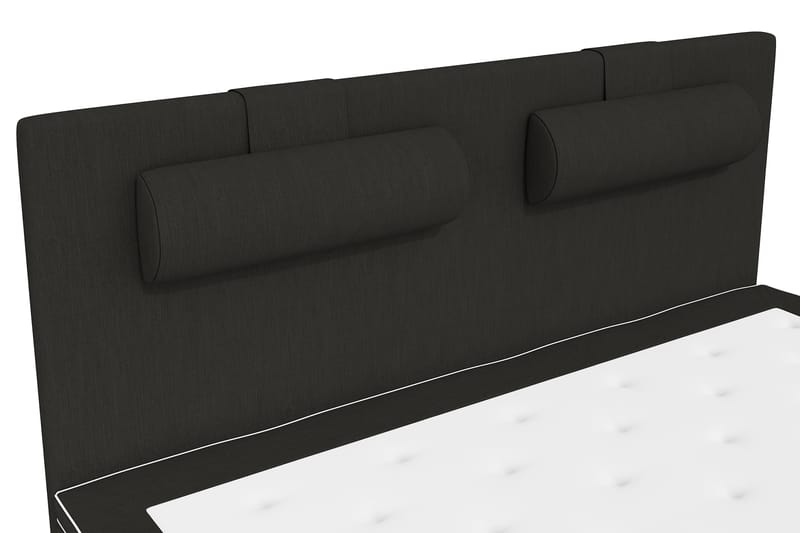 Kontinentalseng Roma Lyx 160 Svart/Sorte Ben - 160x200 cm - Møbler - Senger - Kontinentalsenger