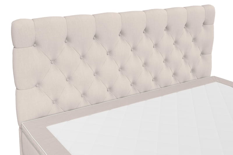 Kontinentalseng Romance Lyx 160x200 Beige - Beige - Møbler - Senger - Kontinentalsenger