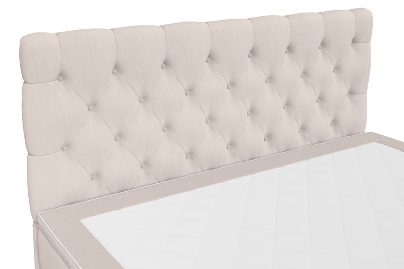 Kontinentalseng Romance Lyx 160x210 Beige - Møbler - Senger - Kontinentalsenger