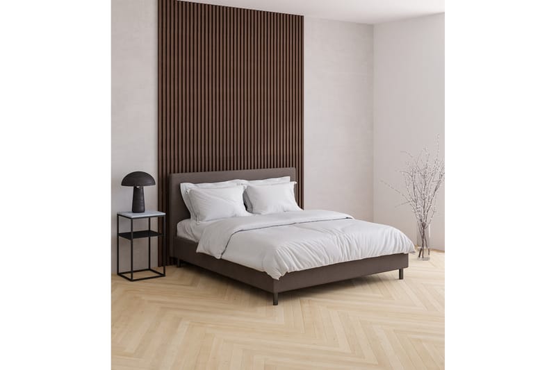 Sengepakke Flowella Kontinentalseng - 160x200 Beige (+Flere valg) - Møbler - Senger - Kontinentalsenger