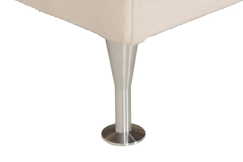 Sengepakke Kakichi Boucle 120x200 Dypheftende gavl - Lysebeige - Møbler - Senger - Kontinentalsenger