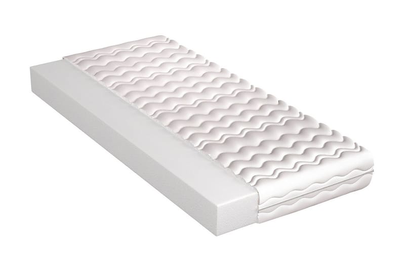 Madrass Sostrato 160x200 Skum 8 cm - Hvit - Møbler - Senger - Madrasser - Skummadrass