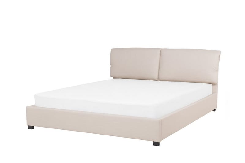 Dobbeltseng Belfort 180 | 200 cm - Beige - Møbler - Senger - Rammeseng