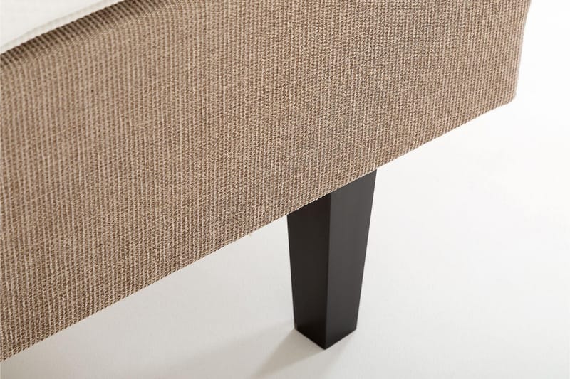 Rammeseng Peak 180x200 cm - Beige | Eik - Møbler - Senger - Rammeseng