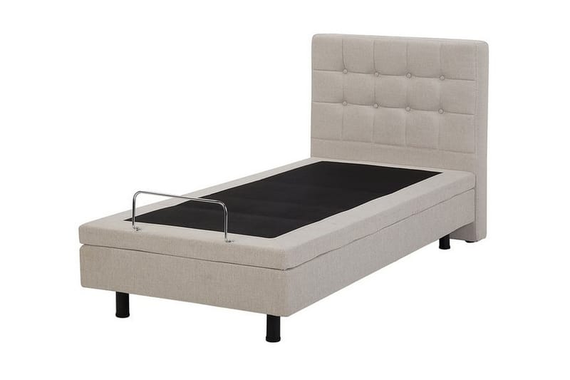 Dobbeltseng Duke 90 | 200 cm - Beige - Møbler - Senger - Sengeramme & sengestamme