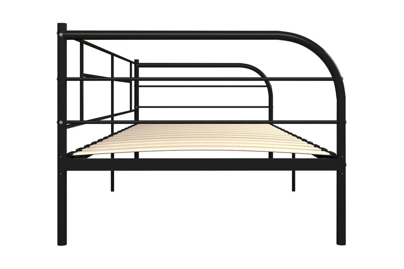 Ramme til dagseng svart metall 90x200 cm - Møbler - Senger - Sengeramme & sengestamme