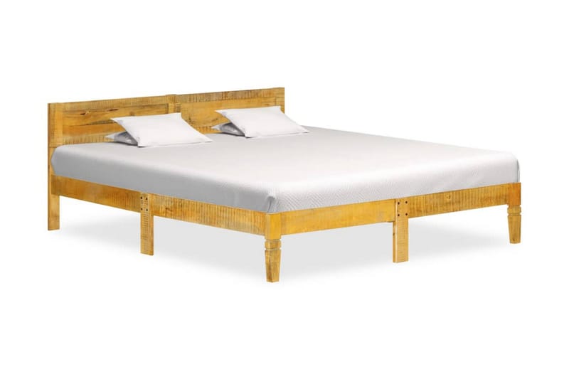 Sengeramme heltre mango 160 cm - Brun - Møbler - Senger - Sengeramme & sengestamme