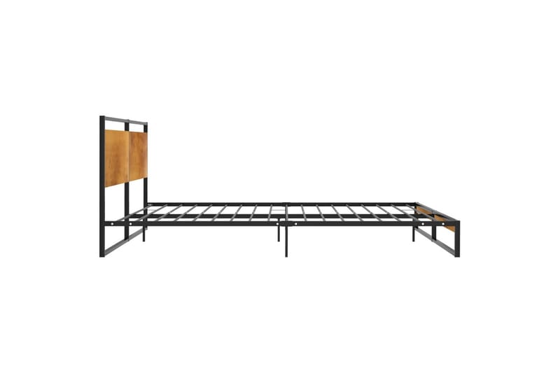 Sengeramme metall 200x200 cm - Svart - Møbler - Senger - Sengeramme & sengestamme