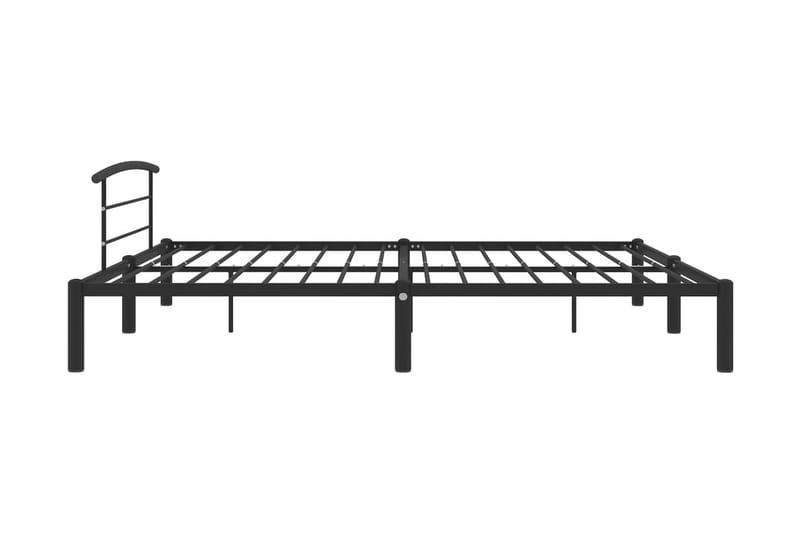 Sengeramme svart metall 180x200 cm - Møbler - Senger - Sengeramme & sengestamme