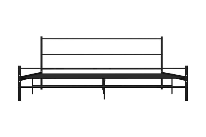 Sengeramme svart metall 200x200 cm - Møbler - Senger - Sengeramme & sengestamme