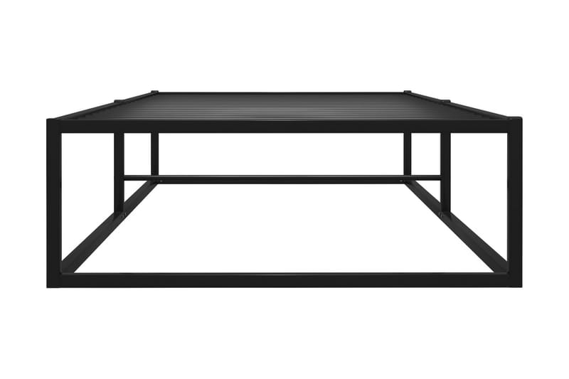 Sengeramme svart metall 90x200 cm - Svart - Møbler - Senger - Sengeramme & sengestamme