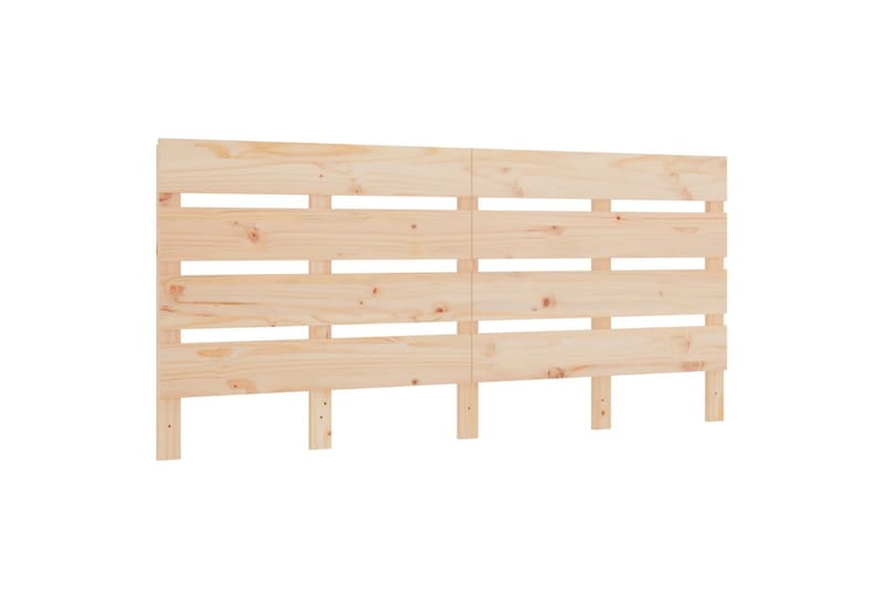 beBasic Sengegavl 140x3x80 cm heltre furu - Brun - Møbler - Senger - Sengetilbehør - Sengegavl