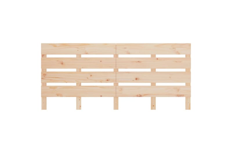 beBasic Sengegavl 140x3x80 cm heltre furu - Brun - Møbler - Senger - Sengetilbehør - Sengegavl