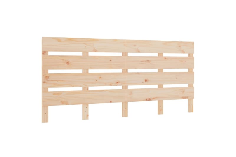 beBasic Sengegavl 160x3x80 cm heltre furu - Brun - Møbler - Senger - Sengetilbehør - Sengegavl