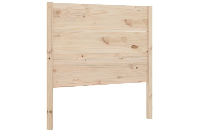 beBasic Sengegavl 81x4x100 cm heltre furu - Brun - Møbler - Senger - Sengetilbehør - Sengegavl