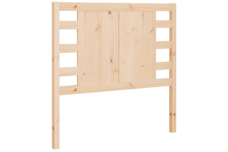 beBasic Sengegavl 81x4x100 cm heltre furu - Brun - Møbler - Senger - Sengetilbehør - Sengegavl