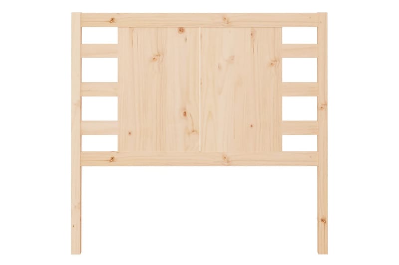 beBasic Sengegavl 81x4x100 cm heltre furu - Brun - Møbler - Senger - Sengetilbehør - Sengegavl