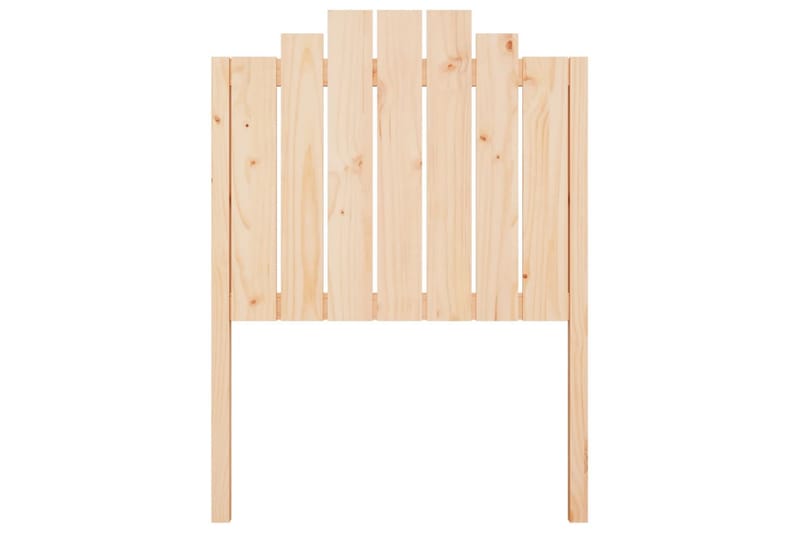 beBasic Sengegavl 81x4x110 cm heltre furu - Brun - Møbler - Senger - Sengetilbehør - Sengegavl