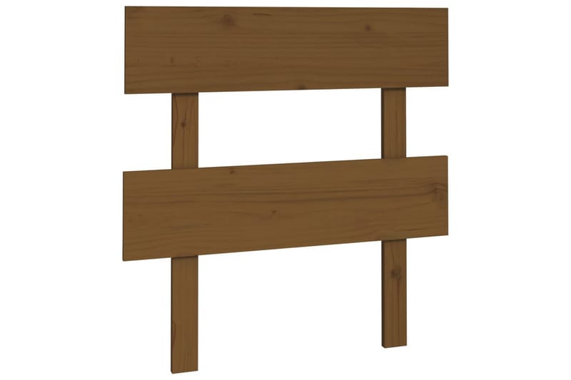 beBasic Sengegavl honningbrun 103,5x3x81 cm heltre furu - Brun - Møbler - Senger - Sengetilbeh�ør - Sengegavl