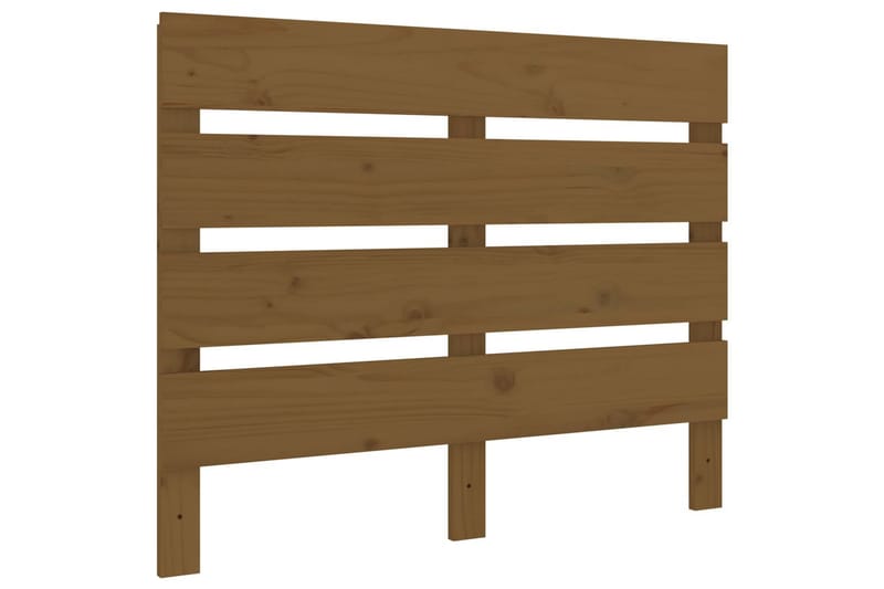 beBasic Sengegavl honningbrun 75x3x80 cm heltre furu - Brun - Møbler - Senger - Sengetilbehør - Sengegavl