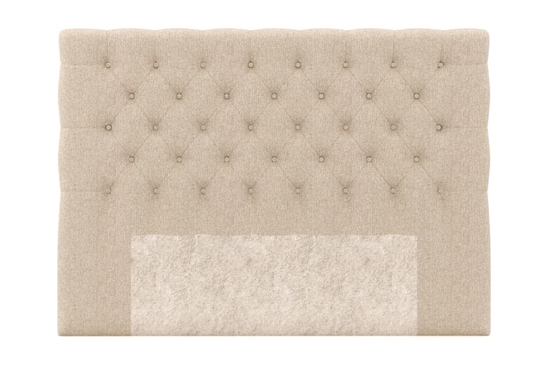 Sengegavl Boxford 160 cm - Beige - Møbler - Senger - Sengetilbehør - Sengegavl