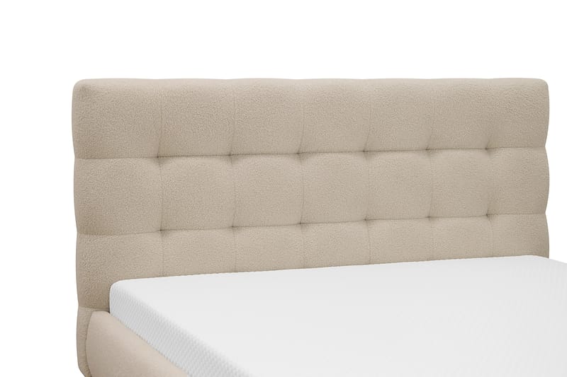 Teddi Sengeramme inkl. Madrass 120x200 cm - Beige - Møbler - Senger - Rammeseng