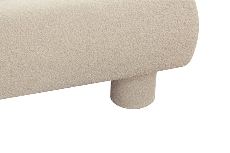 Teddy Komplett Sengpakke Sengeramme med Madrass 120x200 cm - Beige - Møbler - Senger - Rammeseng