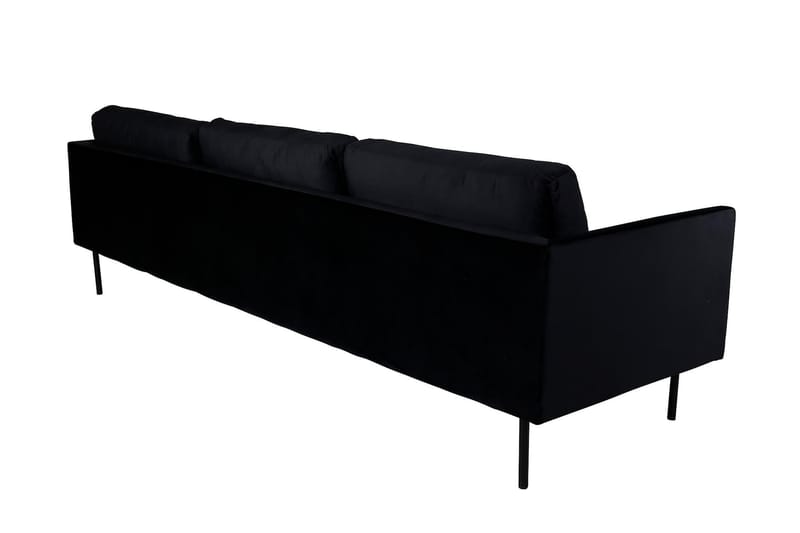 Zoom 3-seters Sofa - Svart - Møbler - Sofaer - 3 seter sofa