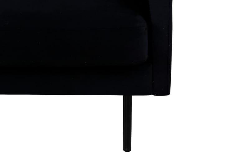 Zoom 3-seters Sofa - Svart - Møbler - Sofaer - 3 seter sofa