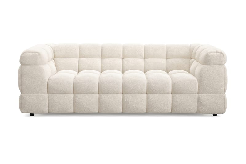 3-seters Sofa Elise - Beige Teddy - Møbler - Sofaer - 3 seter sofa