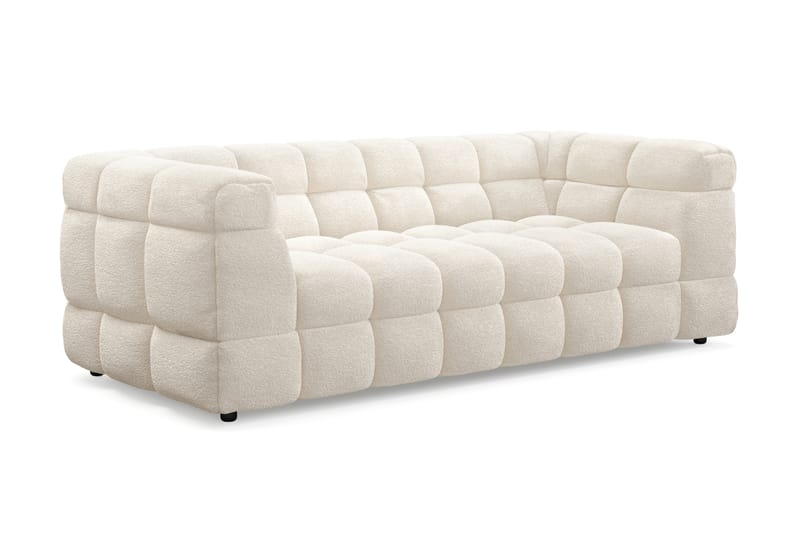 3-seters Sofa Elise - Beige Teddy - Møbler - Sofaer - 3 seter sofa