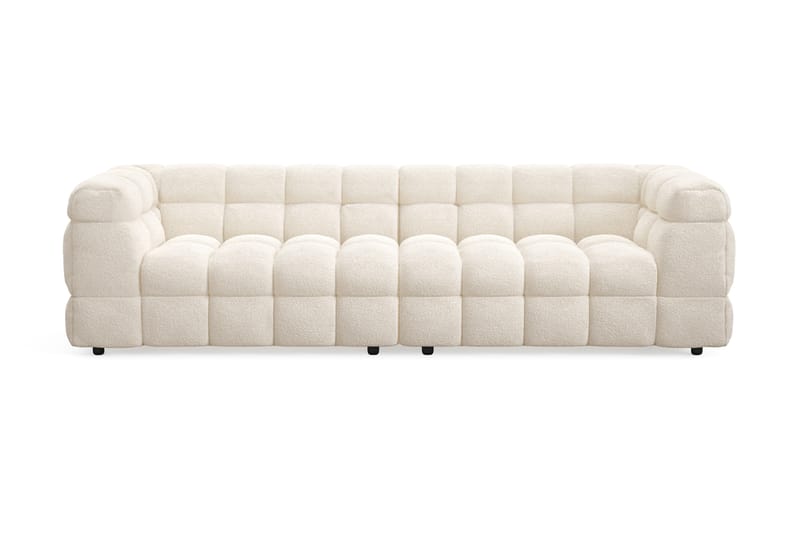 4-seters Sofa Elise - Beige Teddy - Møbler - Sofaer - 3 seter sofa